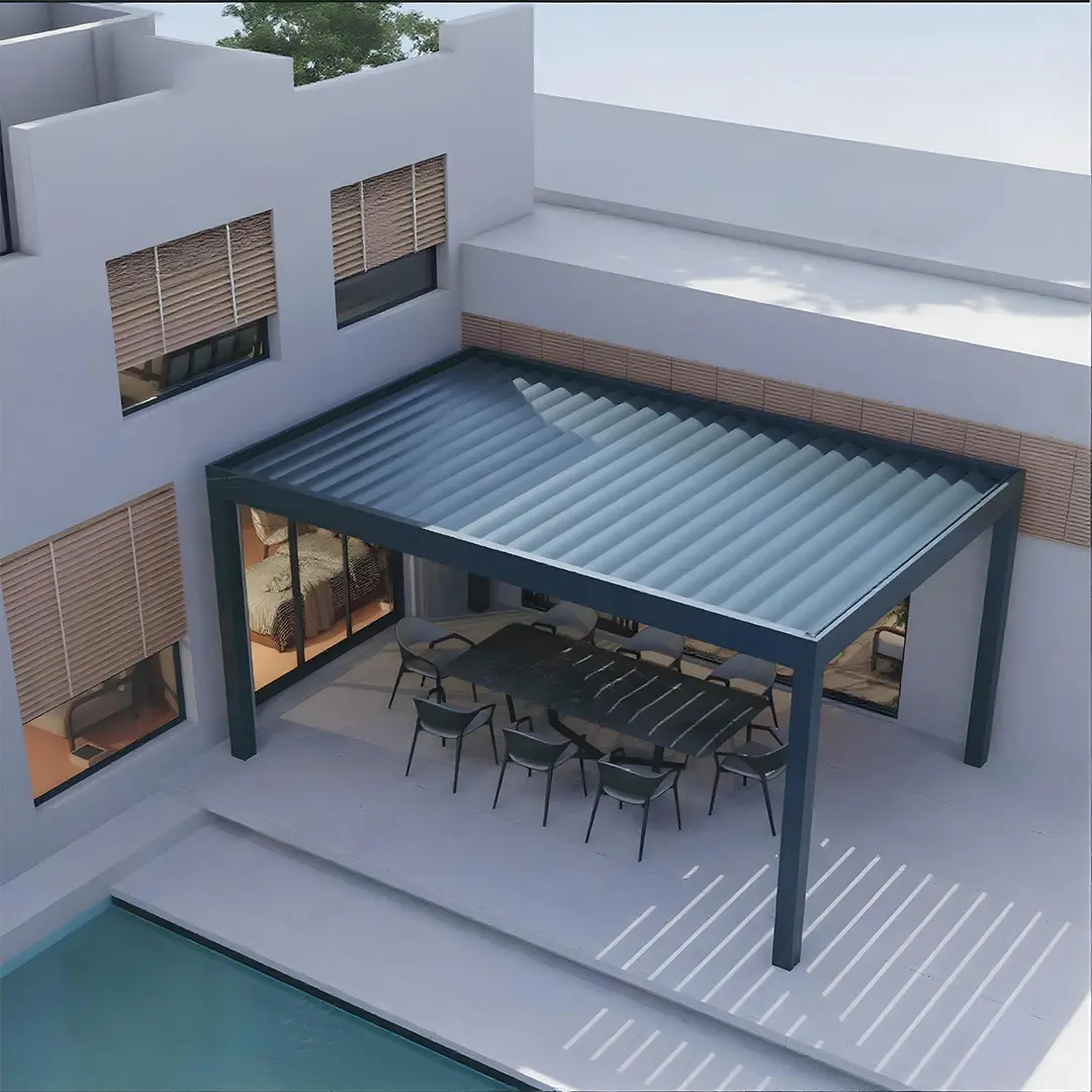 Sky Roof Pergola (Single Action)